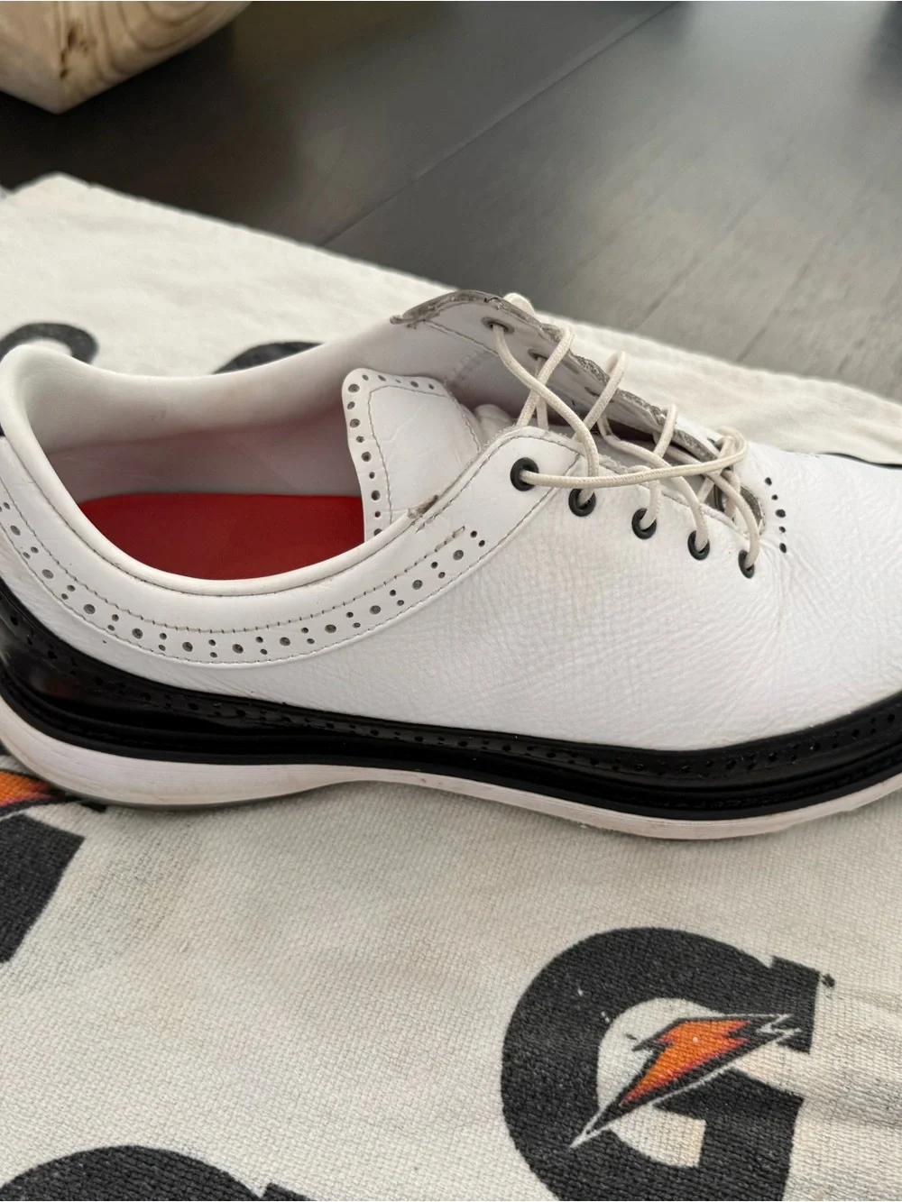 Adidas Patent Leather MC 80 Golf Shoe